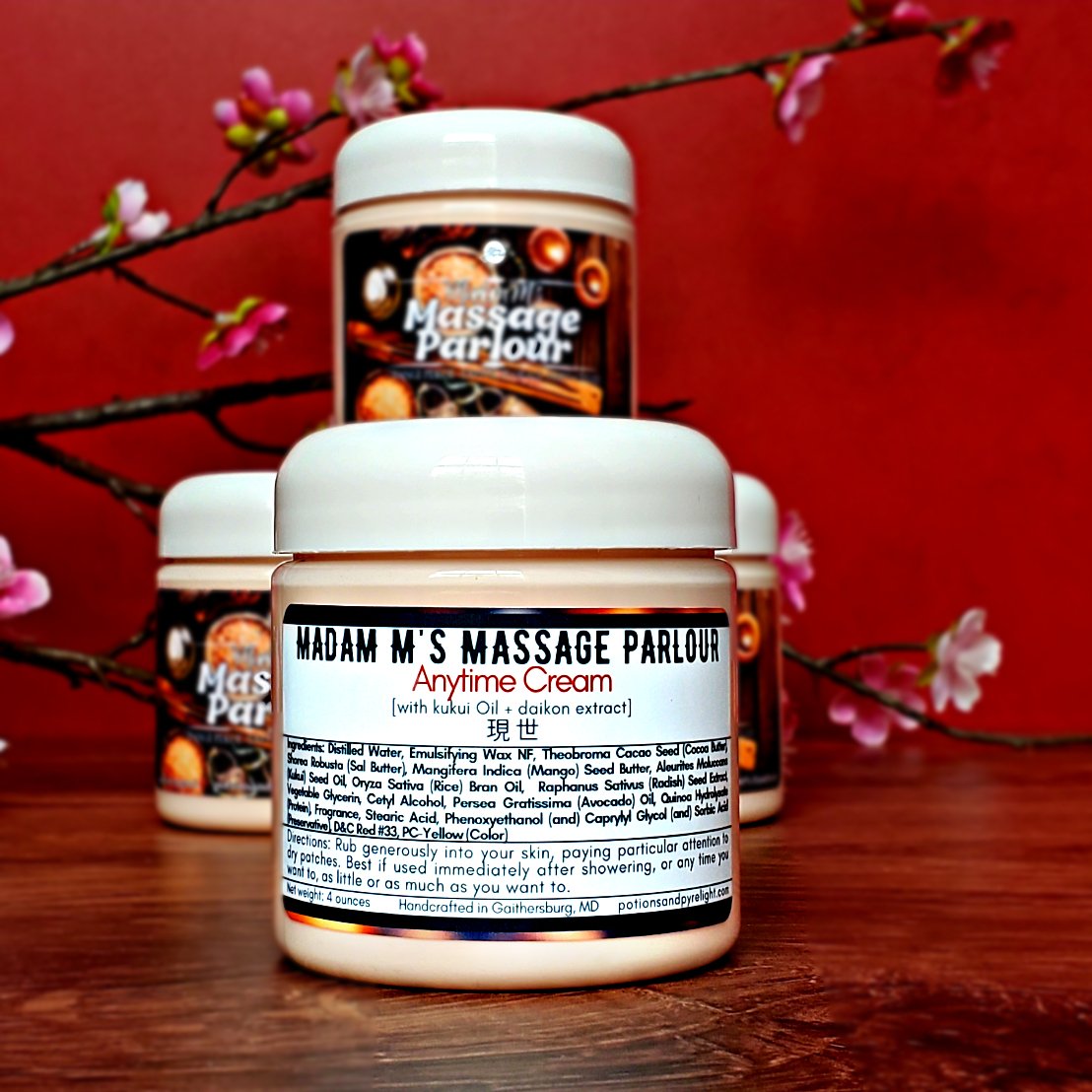 (FFVII) Madam M's Massage Parlor Anytime Cream (Limited Release) - Potions & Pyrelight