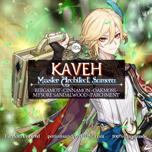 Genshin Impact - Kaveh - Master Architect, Sumeru Eau de Parfum