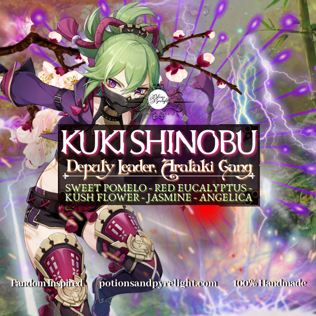 Genshin Impact - Kuki Shinobu - Deputy Leader, Arataki Gang Eau de Parfum