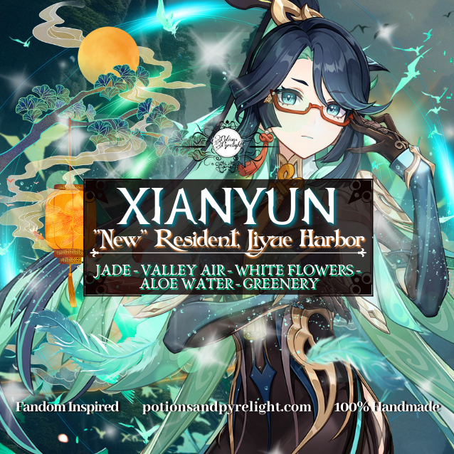 Genshin Impact - Xianyun Cloud Retainer - "New" Resident, Liyue Harbor Eau de Parfum