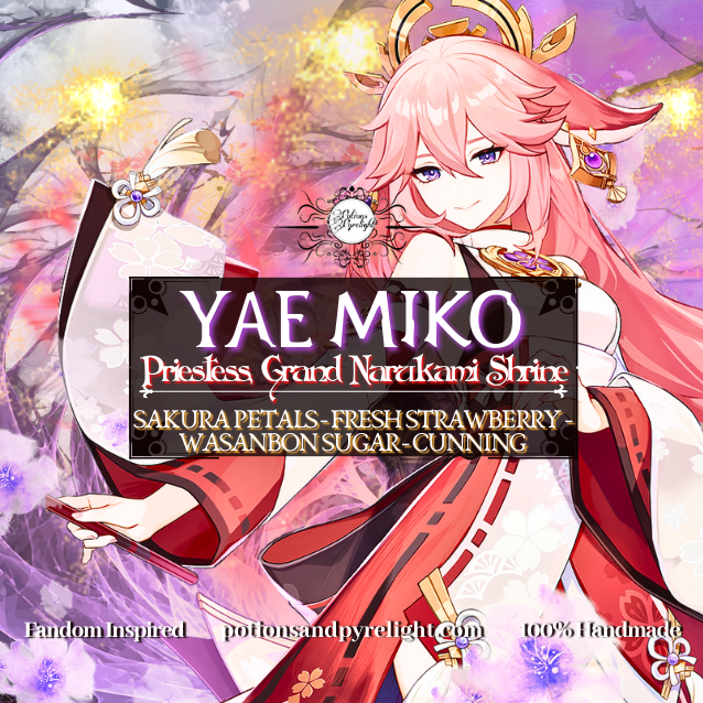 Genshin Impact - Yae Miko - Priestess, Grand Narukami Shrine Eau de Parfum