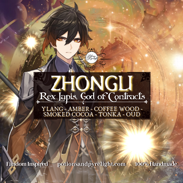 Genshin Impact - Zhongli - Rex Lapis, God of Contracts Eau de Parfum