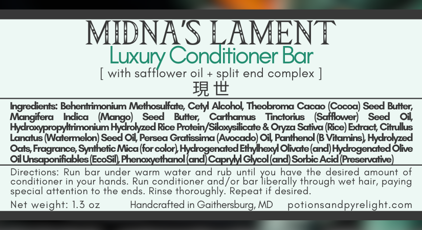 Legend of Zelda - Midna's Lament Luxury Conditioner Bar