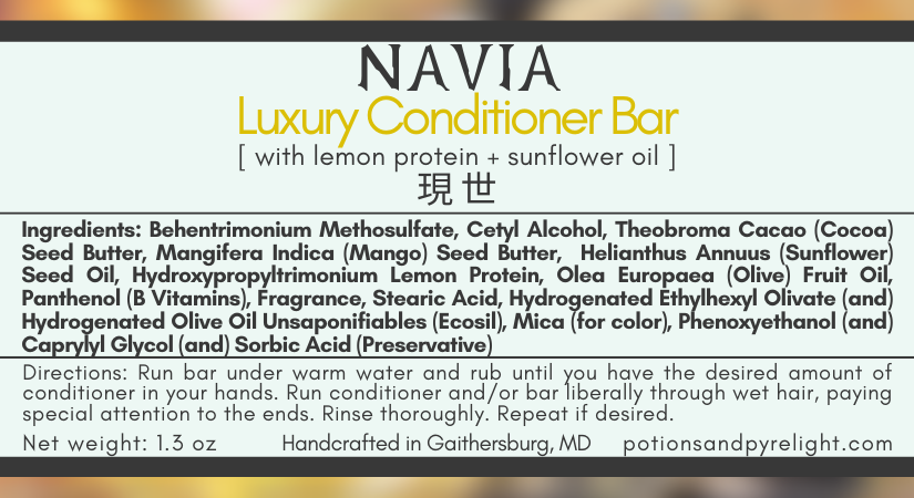 Genshin Impact - Navia Luxury Conditioner Bar (Winter 2023 Limited Release)