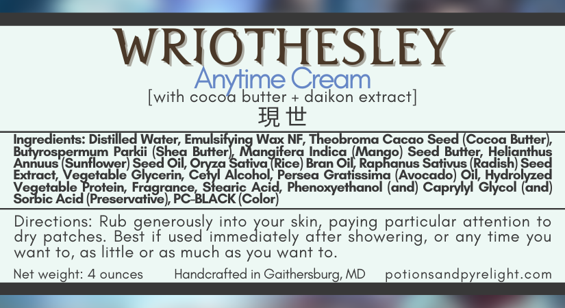 Genshin Impact - Wriothesley Anytime Cream (Limited Release)