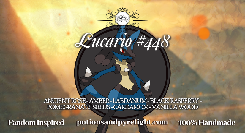 Pokemon - #448 Lucario Exfoliating Sugar Polish