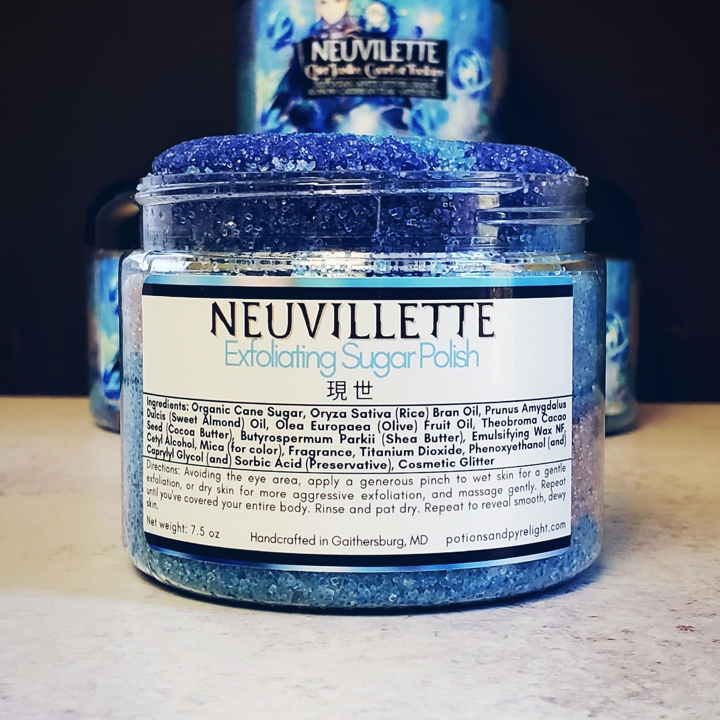 Genshin Impact - Neuvillette Exfoliating Sugar Polish