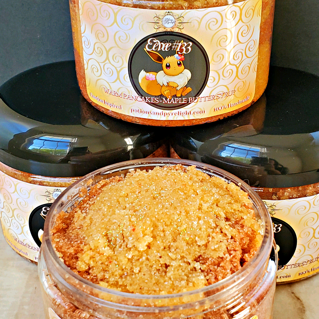 Pokemon - Eevee #133 Exfoliating Sugar Polish - Potions & Pyrelight