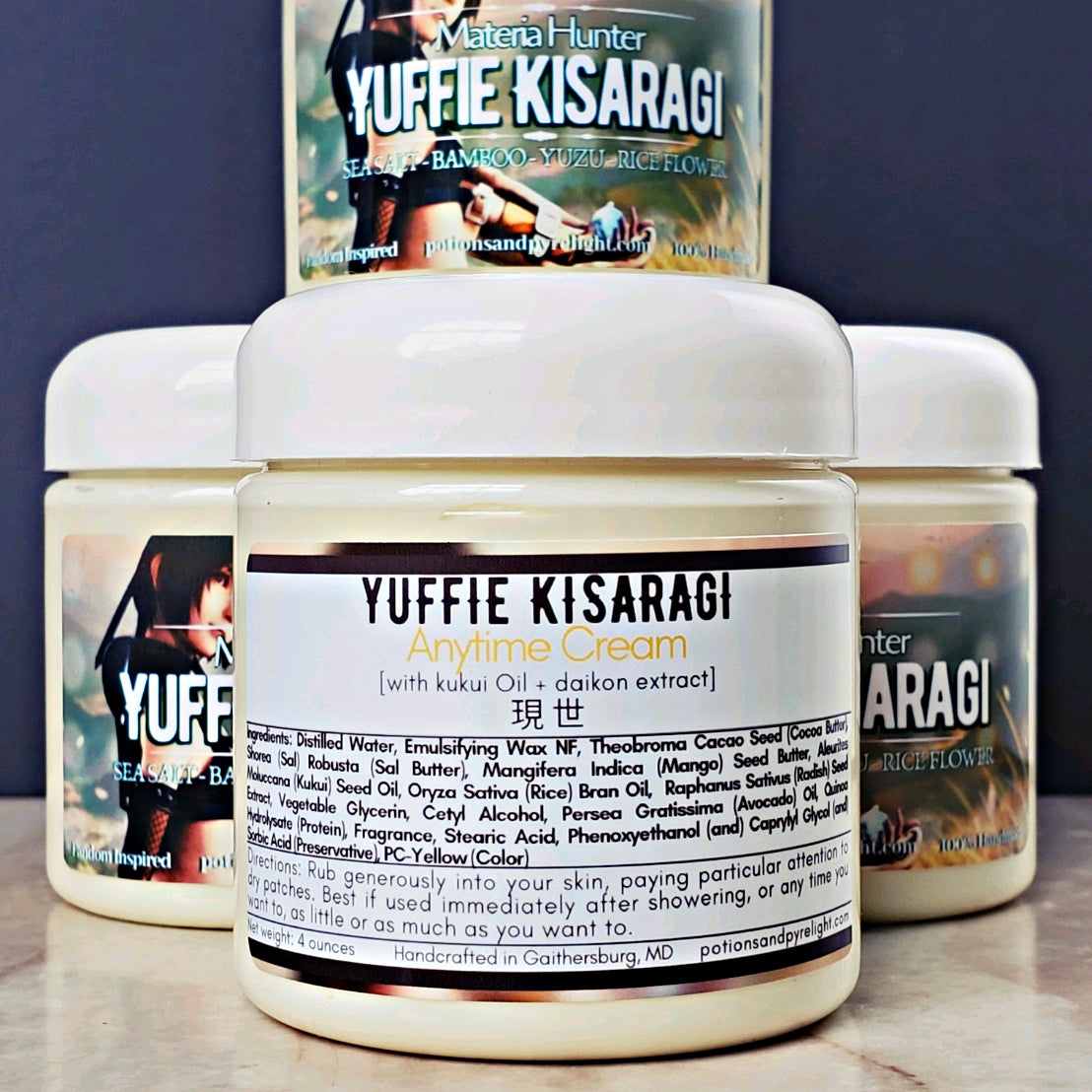 Yuffie Kisaragi Anytime Cream - Potions & Pyrelight