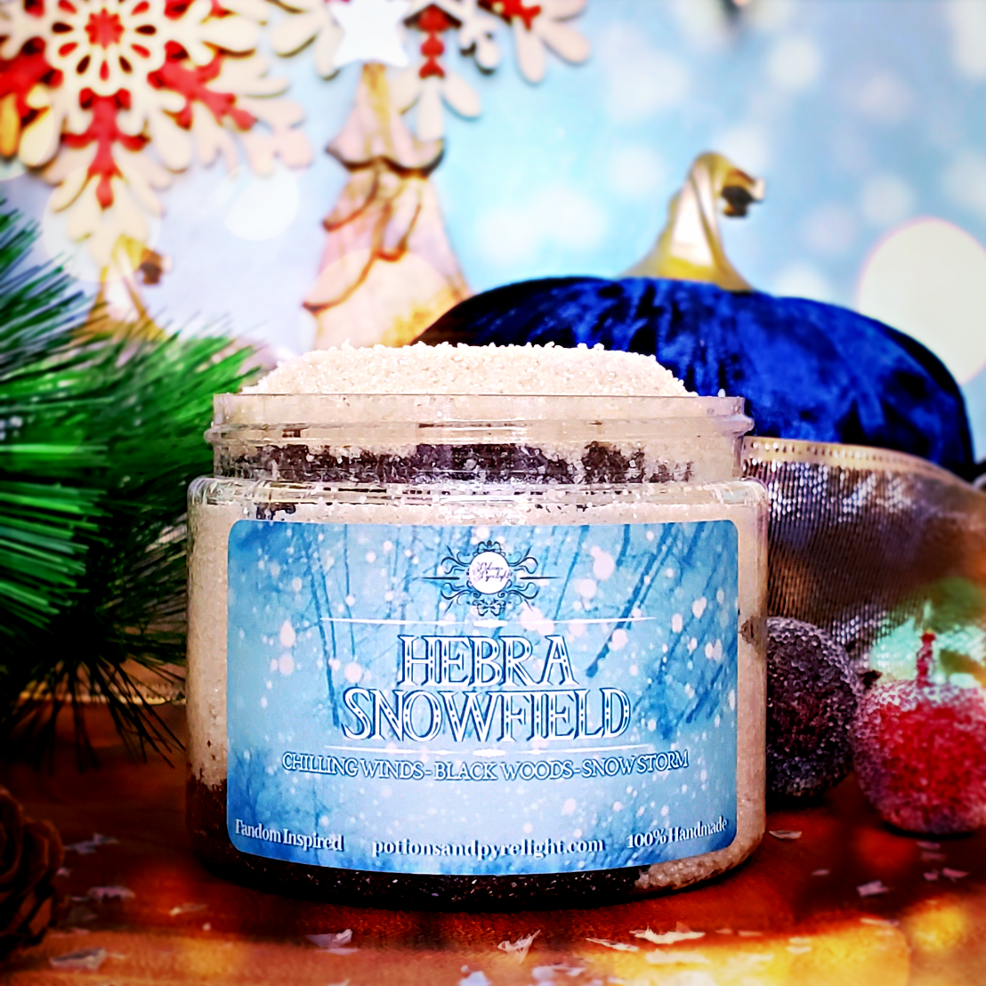 The Legend of Zelda - Hebra Snowfield Exfoliating Sugar Polish (Winter Limited Release) - Potions & Pyrelight