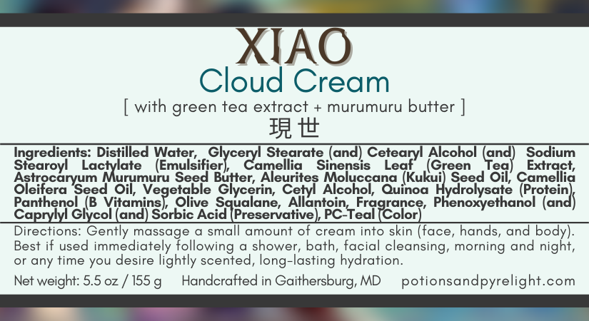 Genshin Impact - Xiao Cloud Cream (Fall Limited Release) - Potions & Pyrelight