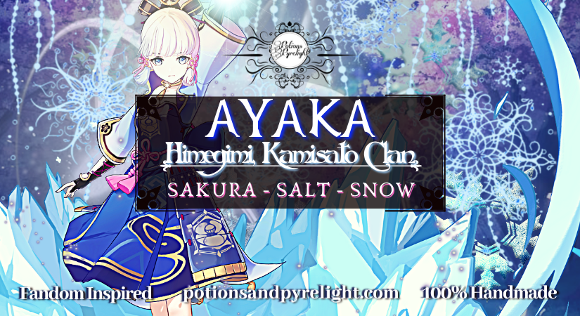 Kamisato Ayaka Cleansing Shampoo Bar (Limited Release) - Potions & Pyrelight