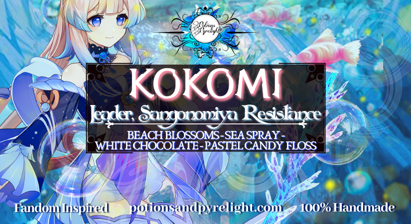 Genshin Impact - Sangonomiya Kokomi Exfoliating Sugar Scrub (Limited Release) - Potions & Pyrelight