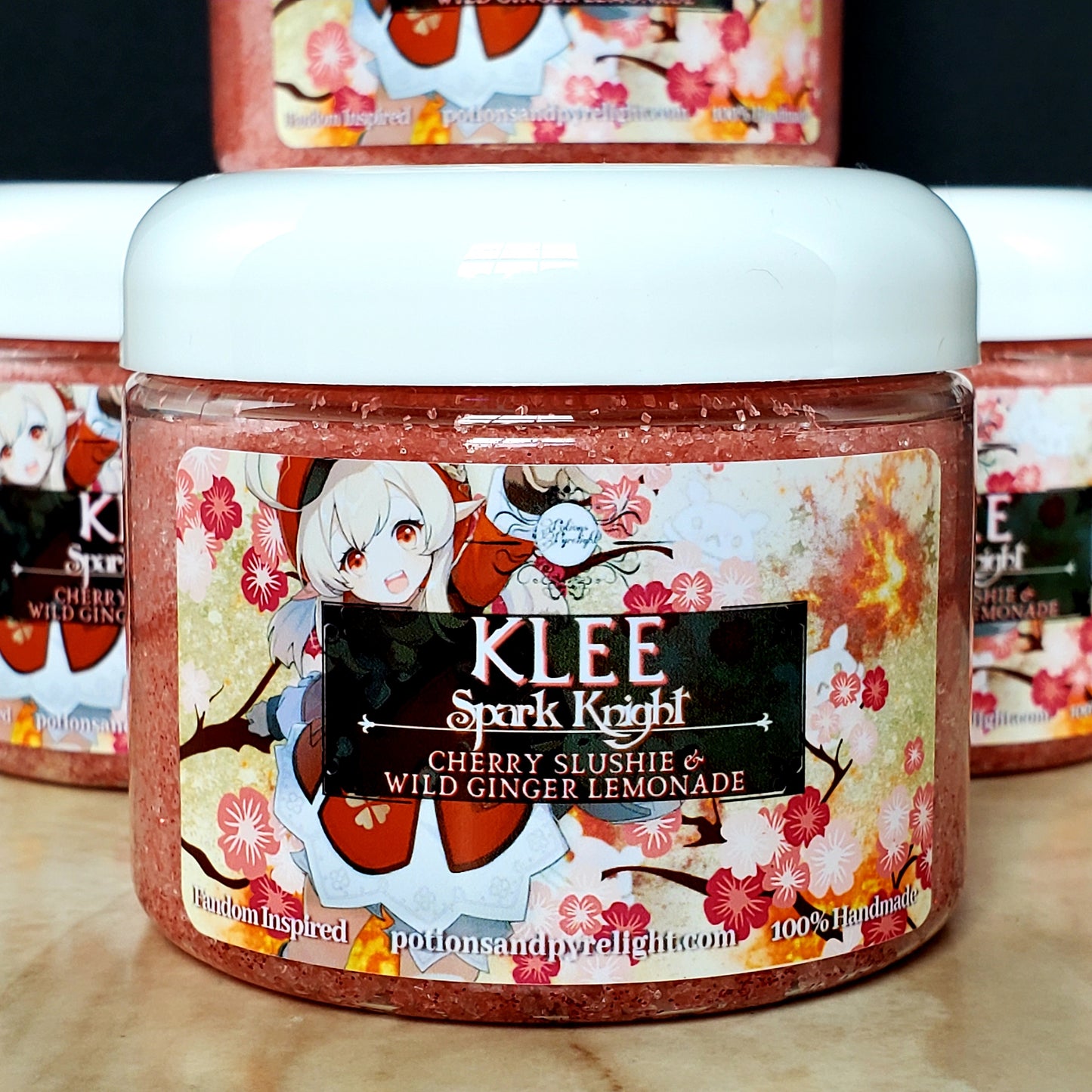Genshin Impact - Klee Exfoliating Sugar Polish (Summer 2021 Limited Release) - Potions & Pyrelight