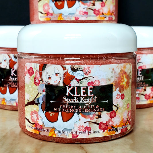 Genshin Impact - Klee Exfoliating Sugar Polish (Summer 2021 Limited Release) - Potions & Pyrelight