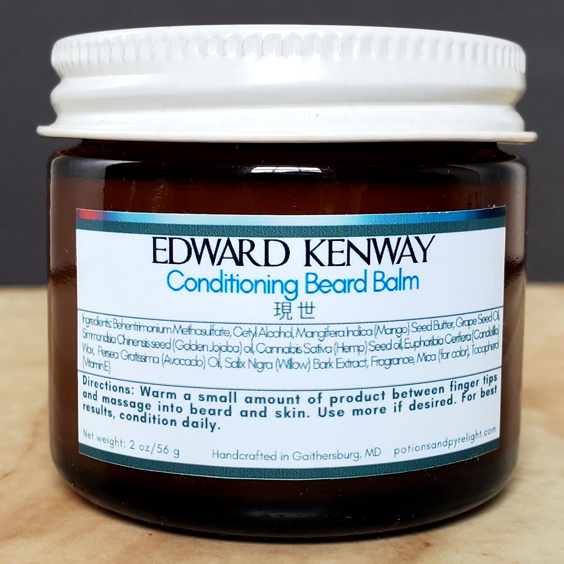 Conditioning Beard Balm - Assassin's Creed - Edward Kenway - Potions & Pyrelight