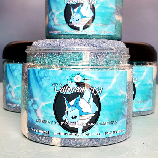 Pokemon - Vaporeon #134 Exfoliating Sugar Polish