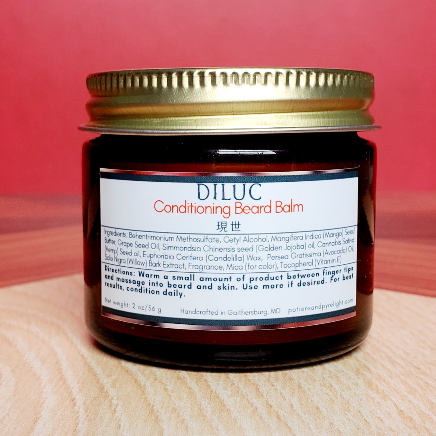 Conditioning Beard Balm - Genshin Impact - Diluc