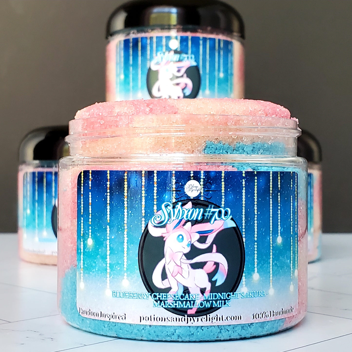 Pokemon - #700 Sylveon Exfoliating Sugar Polish