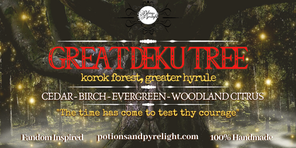 Conditioning Beard Balm - The Legend of Zelda - Great Deku Tree - Potions & Pyrelight