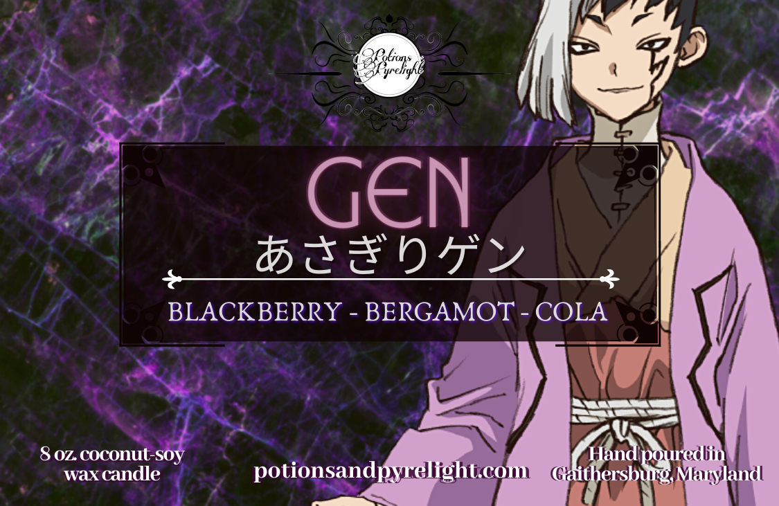 Dr. Stone - Asagiri Gen - Potions & Pyrelight