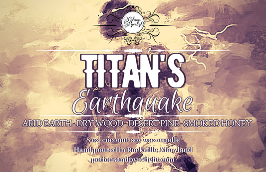 Final Fantasy Summon - Titan's Earthquake - Potions & Pyrelight