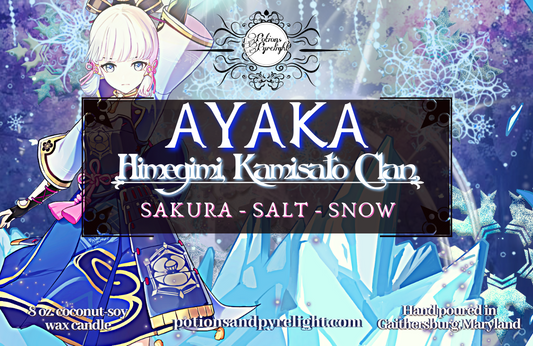 Genshin Impact - Kamisato Ayaka - Himegimi, Kamisato Clan - Potions & Pyrelight