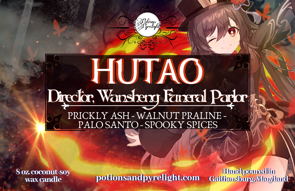 Genshin Impact - Hutao - Director, Wansheng Funeral Parlor - Potions & Pyrelight