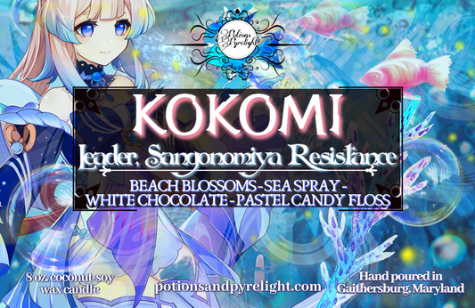 Genshin Impact - Kokomi - Leader, Sangonomiya Resistance - Potions & Pyrelight