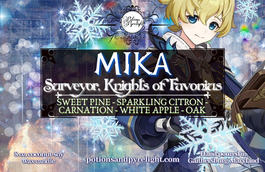 Genshin Impact - Mika - Surveyor, Knights of Favonius