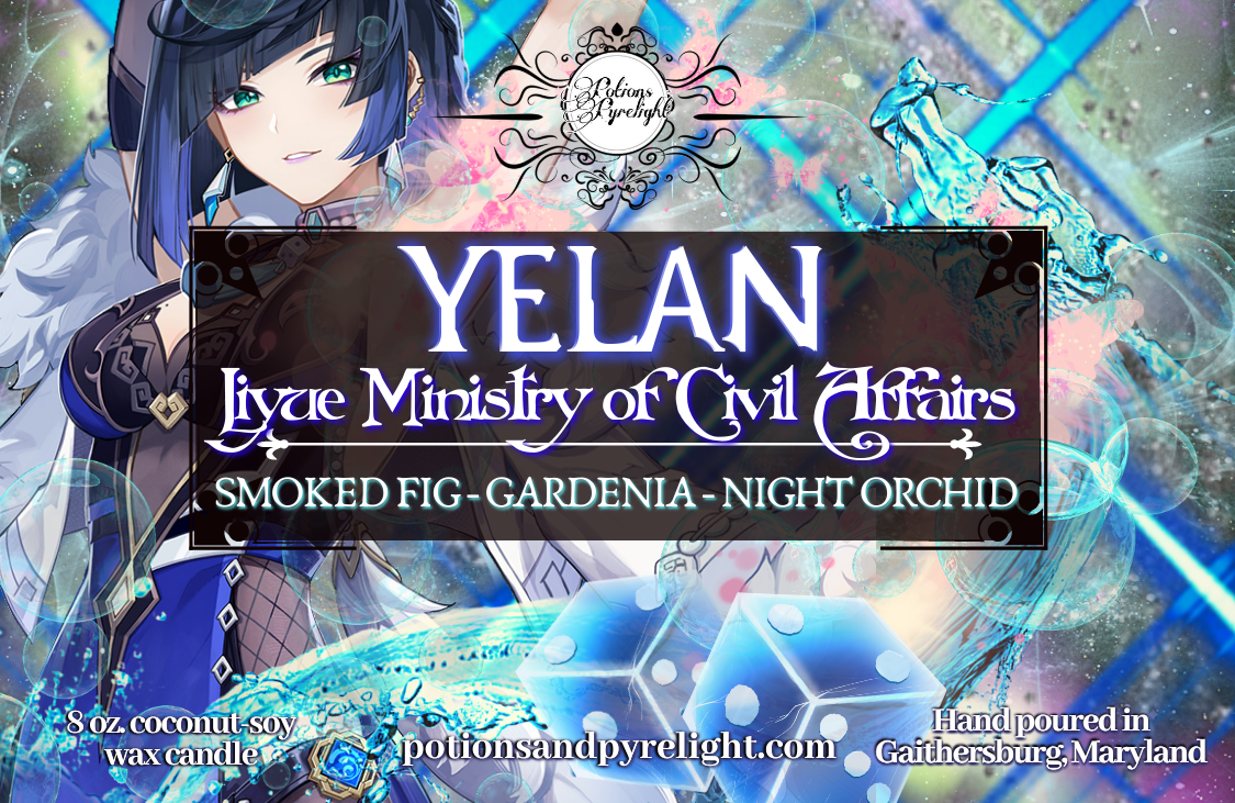 Genshin Impact - Yelan - Liyue Ministry of Civil Affairs