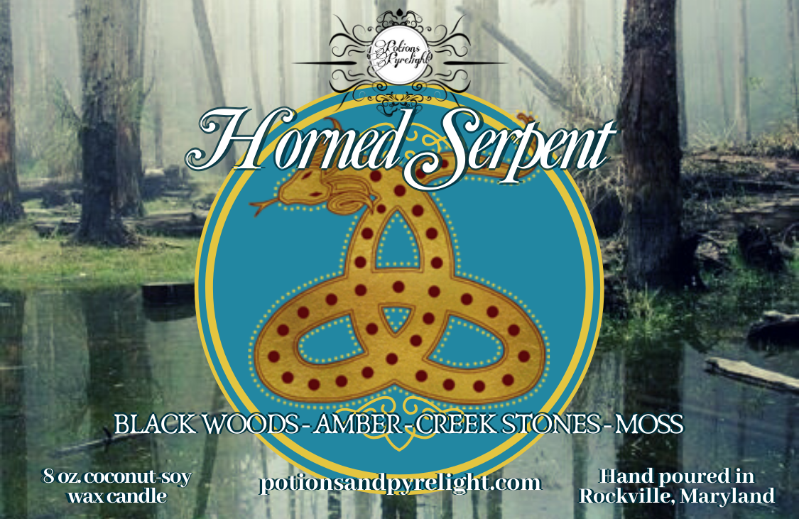 Harry Potter Ilvermorny Houses - Horned Serpent - Potions & Pyrelight
