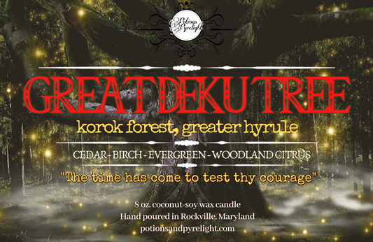The Legend of Zelda - Great Deku Tree - Potions & Pyrelight