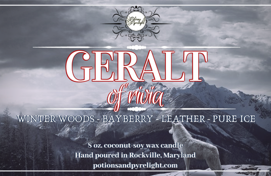 Witcher - Geralt of Rivia - Potions & Pyrelight