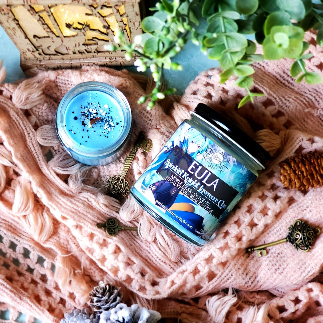 Genshin Impact - Eula - Spindrift Knight, Lawrence Clan - Potions & Pyrelight