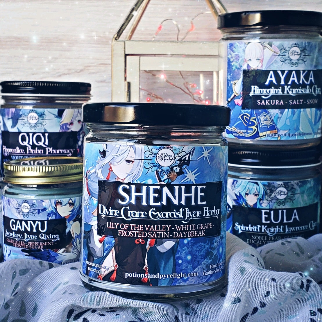 Genshin Impact - Shenhe - Divine Crane Exorcist, Liyue Harbor - Potions & Pyrelight