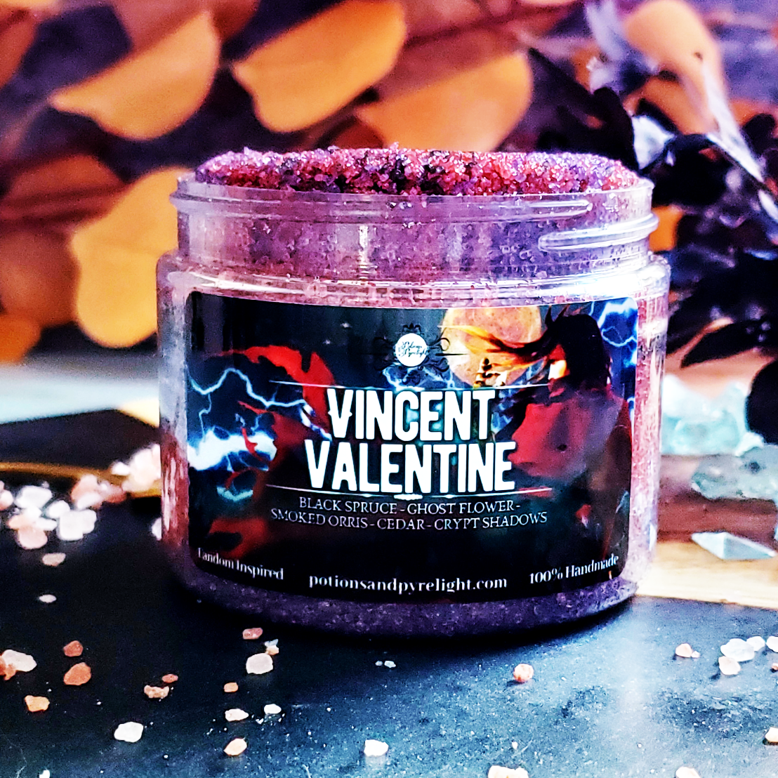 Vincent Valentine Exfoliating Sugar Polish