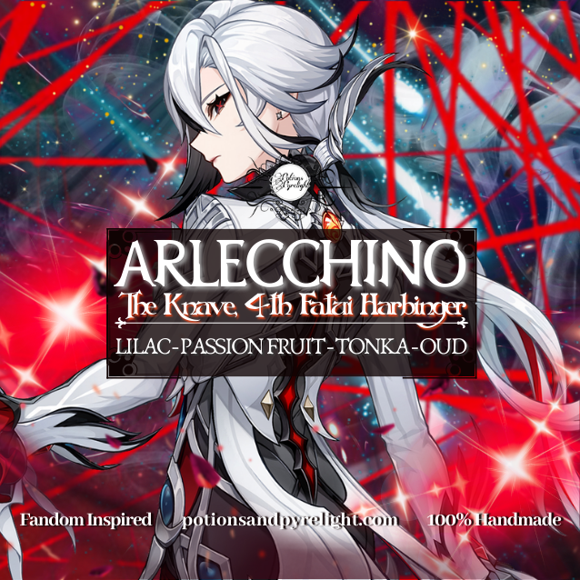 Genshin Impact - Arlecchino - The Knave, 4th Fatui Harbinger Eau de Pa ...