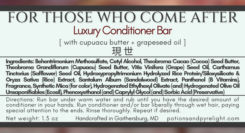 Clair Obscur: Expedition 33 - For Those Who Come After Luxury Conditioner Bar