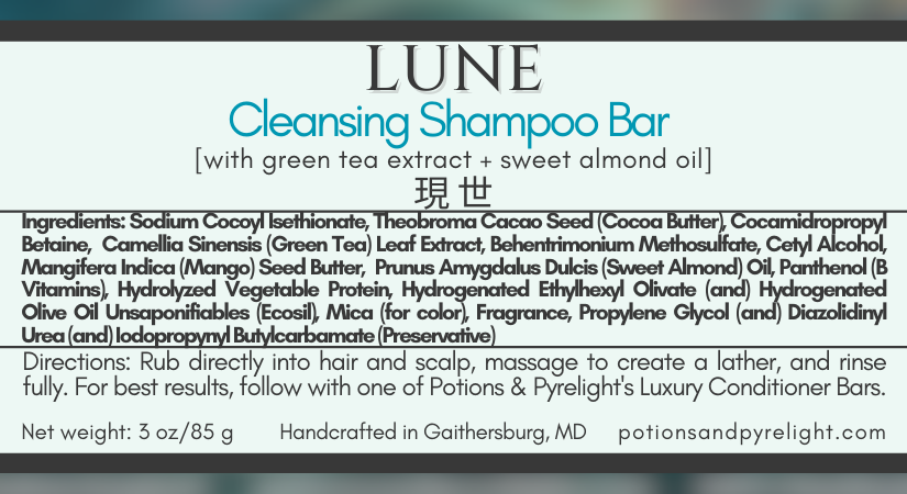Clair Obscur: Expedition 33 - Lune Cleansing Shampoo Bar