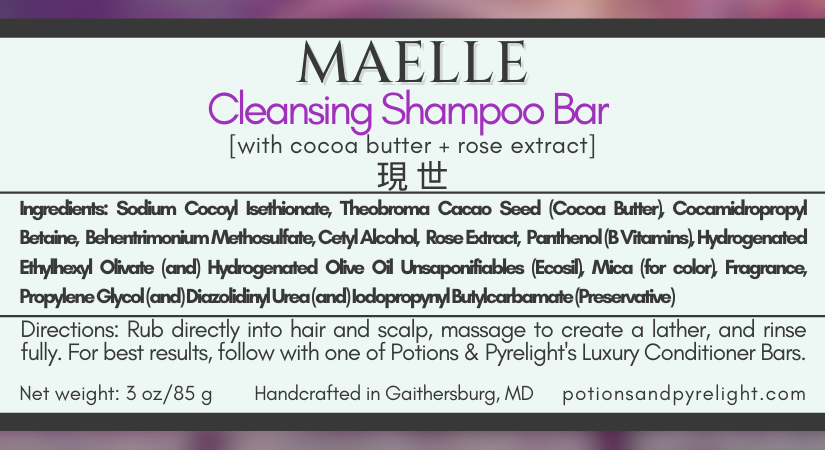 Clair Obscur: Expedition 33 - Maelle Cleansing Shampoo Bar