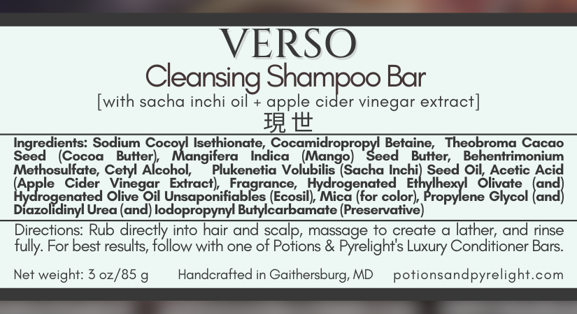 Clair Obscur: Expedition 33 - Verso Cleansing Shampoo Bar