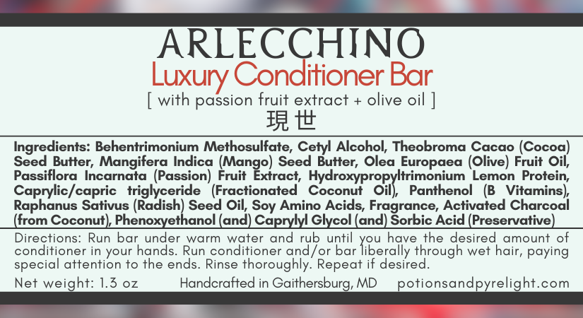 Arlecchino Luxury Conditioner Bar (Limited Release)