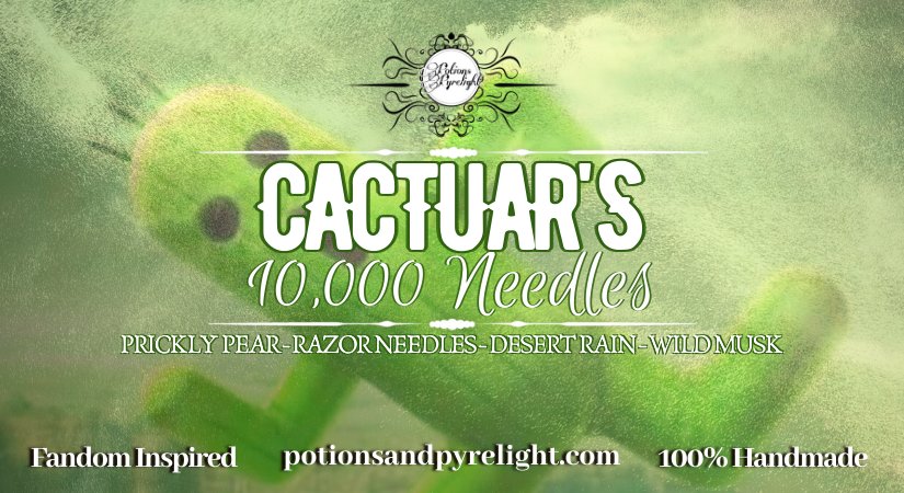 Cactuar Luxury Conditioner Bar (Limited Release) - Potions & Pyrelight