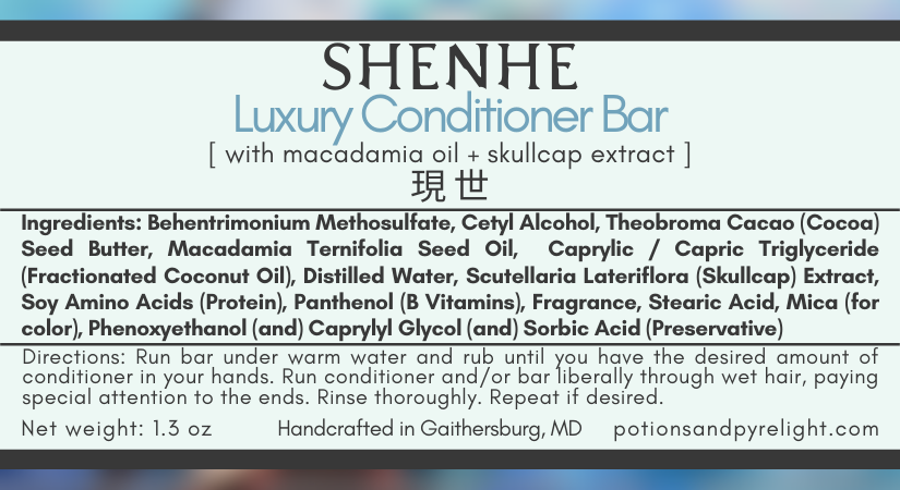Shenhe Luxury Conditioner Bar (Limited Release)