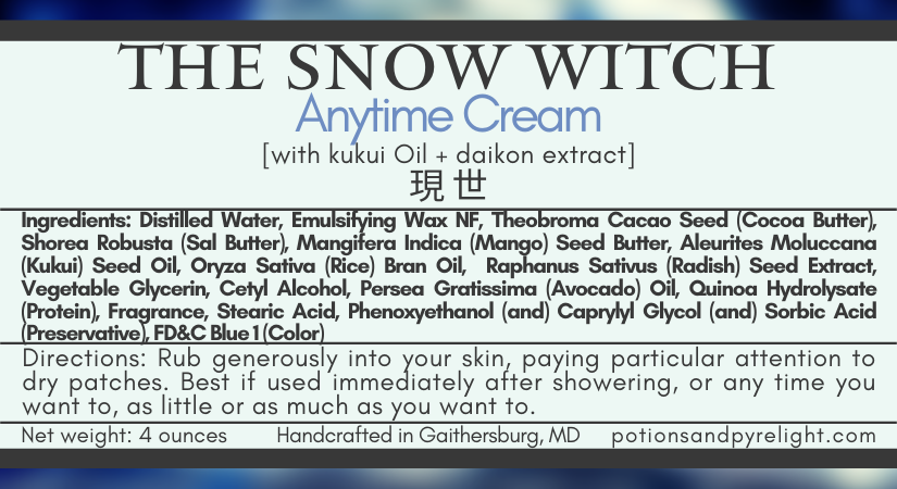 (Elden Ring) - The Snow Witch Ranni Anytime Cream