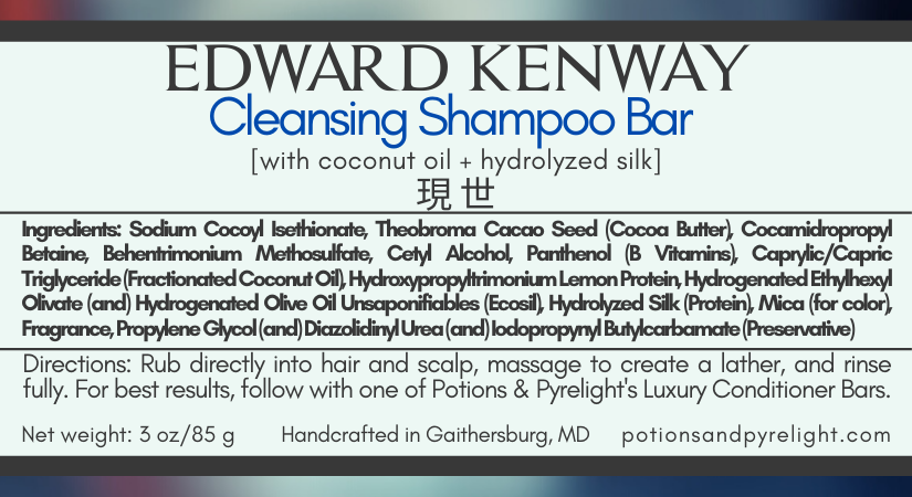 Assassin's Creed - Edward Kenway Cleansing Shampoo Bar (Limited Release) - Potions & Pyrelight