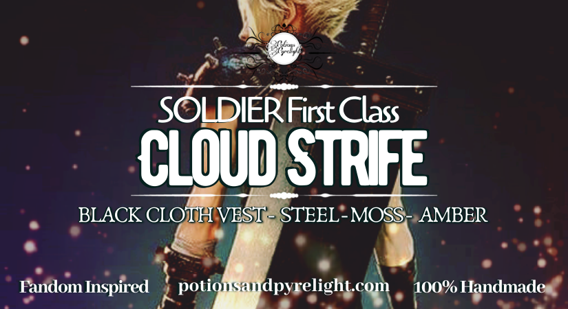 Cloud Strife Luxury Conditioner Bar - Potions & Pyrelight
