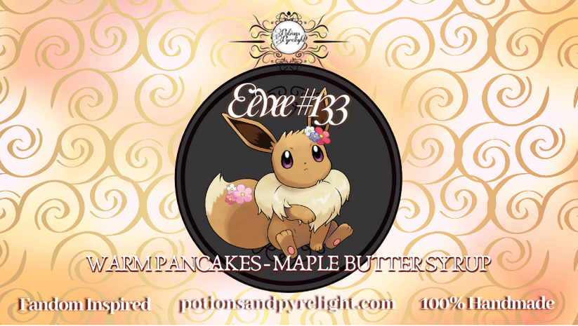 Pokemon - Eevee #133 Exfoliating Sugar Polish - Potions & Pyrelight