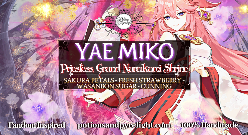 Yae Miko Cleansing Shampoo Bar (Limited Release) - Potions & Pyrelight